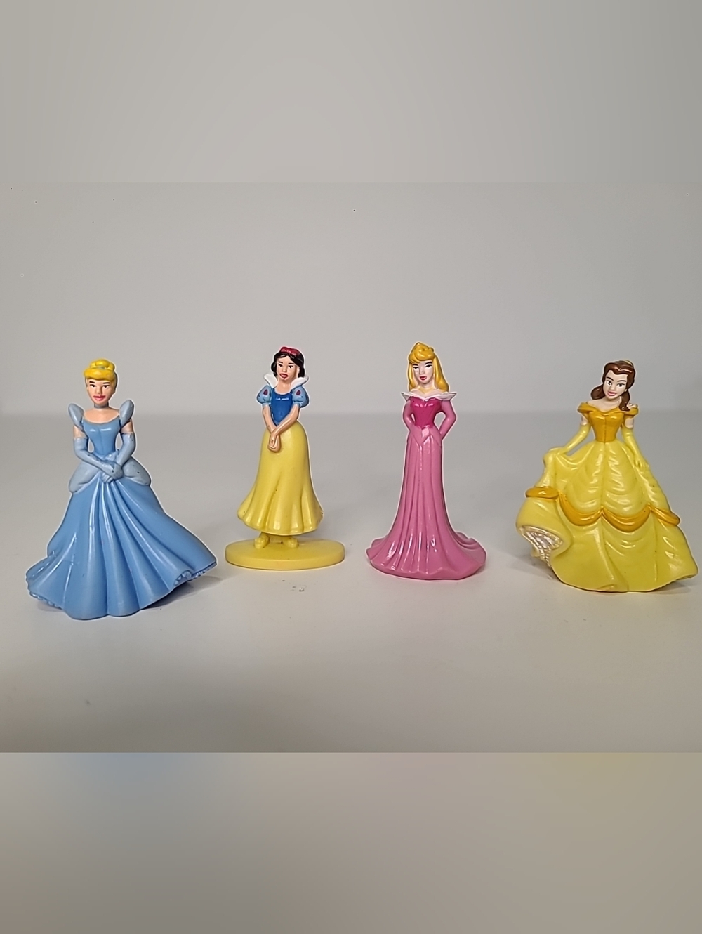 Disney Princess Candyland Board Game Pieces Set of 4 Figures Pawns Loose
